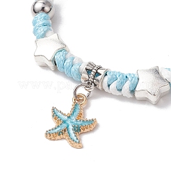 Adjustable Korean Waxed Polyester Cord Bracelets&nbsp;BJEW-JB11607-01