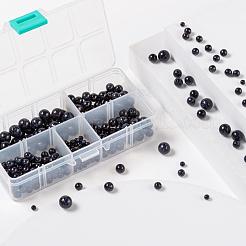 340Pcs 4 Sizes Synthetic Blue Goldstone Beads Strands&nbsp;G-LS0001-14