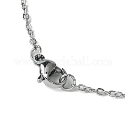 Braided Glass Seed Bead Column Pendant Necklaces&nbsp;NJEW-MZ00037-02