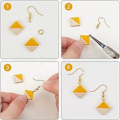 DIY Dangle Earring Making Kits&nbsp;DIY-OC0005-10