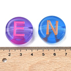 Transparent Acrylic European Beads&nbsp;MACR-K365-02A