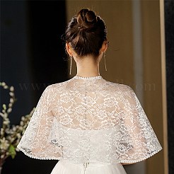 Detachable Polyester Lace Wraps for Women&nbsp;AJEW-WH20067-123