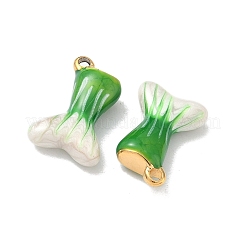 304 Stainless Steel Enamel Pendants&nbsp;STAS-K295-59G-03