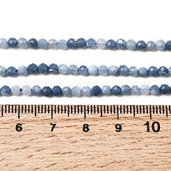 Natural Blue Opal Beads Strands&nbsp;G-P603-C-3mm-04
