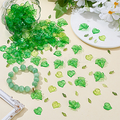600Pcs 6 Styles Transparent Acrylic Charms&nbsp;TACR-ME0001-07
