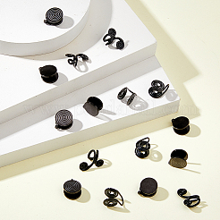16Pcs 4 Styles Alloy & 304 Stainless Steel Cuff Earrings&nbsp;EJEW-HS0001-17