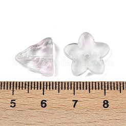 Gradient Color Transparent Glass Beads&nbsp;GLAA-B026-01G
