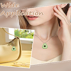 12Pcs Resin Pendants&nbsp;RESI-LP0001-40