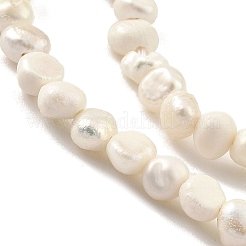 Natural Cultured Freshwater Pearl Beads Strands&nbsp;PEAR-A006-01A