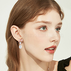 30Pcs Brass Stud Earring Findings&nbsp;KK-BBC0025-84RG