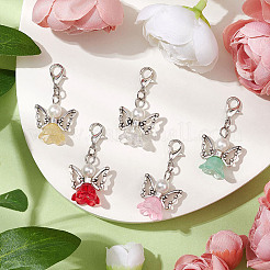 Angel Glass Pendant Decoration&nbsp;HJEW-JM02291