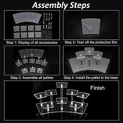 Clear Acrylic Display Kit&nbsp;DIY-WH0319-50