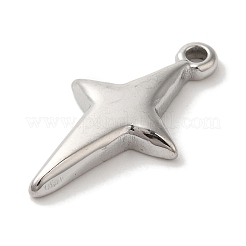 304 Stainless Steel Pendants&nbsp;STAS-C110-02P