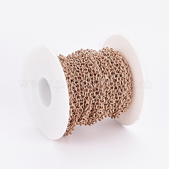 Ion Plating(IP) 304 Stainless Steel Rolo Chains&nbsp;CHS-L025-03C-RG