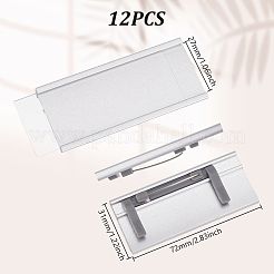Aluminium Alloy Name Plate Holder&nbsp;FIND-WH0176-26P
