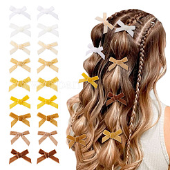54Pcs 9 Colors Velvet Bowknot Costume Accessories&nbsp;DIY-TA0012-09A