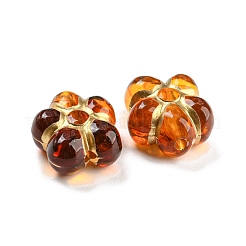 Plating Transparent Acrylic Beads&nbsp;OACR-A024-04C