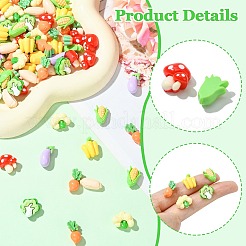 Opaque Resin Cabochons&nbsp;RESI-CJC0012-37B