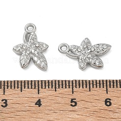 304 Stainless Steel Rhinestone Pendants&nbsp;SA-CBA49D2-10P