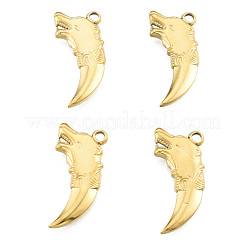 Ion Plating(IP) 201 Stainless Steel Pendants&nbsp;LS-STAS-N098-259LG