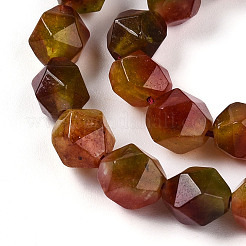 Dyed Natural White Jade Beads Strands&nbsp;G-T139-8mm-45H