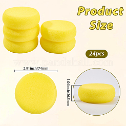 24Pcs Sponge Ink Print Pads&nbsp;AJEW-SP0002-92