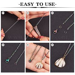 DIY Chain Jewelry Set Making Kit&nbsp;STAS-SZ0002-27