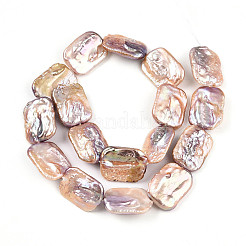 Baroque Natural Keshi Pearl Beads Strands&nbsp;PEAR-S020-D09-2A