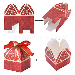 30 Sets 5 Colors Creative Portable Foldable Paper Box&nbsp;CON-MB0001-16