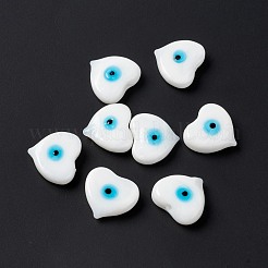 Handmade Evil Eye Lampwork Beads&nbsp;LAMP-F025-07D