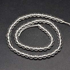Synthetic Quartz Round Bead Strands&nbsp;X-PIEG-J002-16-8mm