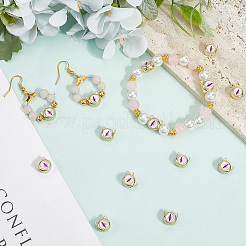 16Pcs Alloy Resin Beads&nbsp;FIND-SC0015-38