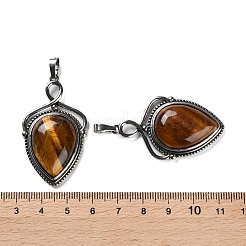 Natural & Synthetic Mixed Gemstone Pendants&nbsp;G-F777-01AS