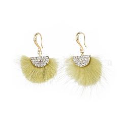 Brass Dangle Earrings&nbsp;EJEW-JE03395