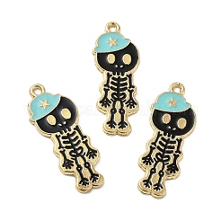 Alloy Enamel Pendants&nbsp;ENAM-G211-02G-05