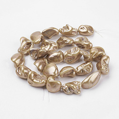 Shell Pearl Beads Strands&nbsp;BSHE-K010-08