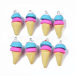 Handmade Polymer Clay Pendants&nbsp;X-CLAY-Q240-003E