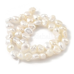Natural Cultured Freshwater Pearl Beads Strands&nbsp;PEAR-A006-02B