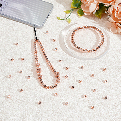 300Pcs Rack Plating Brass Spacer Beads&nbsp;KK-PH0012-43D-RG