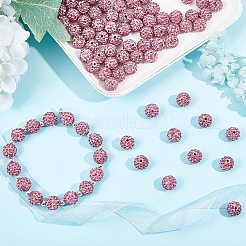 Pave Disco Ball Beads&nbsp;RB-A130-10mm-23