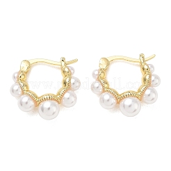 Brass Hoop Earrings for Women&nbsp;EJEW-A168-14G