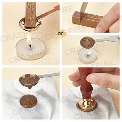 DIY Wax Seal Stamp Kits&nbsp;DIY-CP0002-55