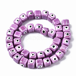 Handmade Porcelain Ceramic Beads Strands&nbsp;PORC-T006-01F