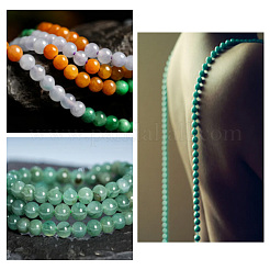 2 Strands Natural Chrysocolla and Lapis Lazuli Beads Strands&nbsp;G-GO0001-38B