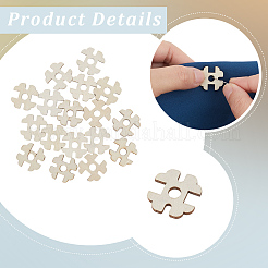 1 Set 1-Hole Wood Buttons&nbsp;BUTT-CY0001-16B