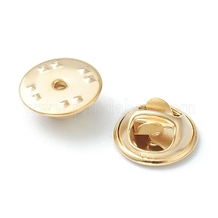304 Stainless Steel Butterfly Clutches Pin Backs&nbsp;STAS-H149-36G