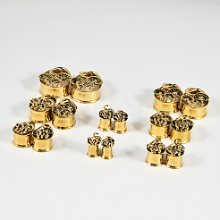 304 Stainless Steel Ear Plugs Gauges&nbsp;WGD6A2D-10