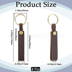 Leather Keychain&nbsp;KEYC-WH20002-05A-02