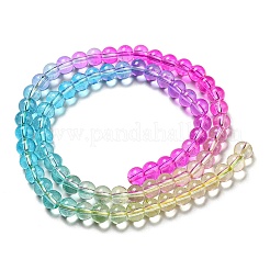Dyed & Heated Synthetic Quartz Beads Strands&nbsp;G-P502-01A-04