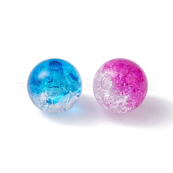 Transparent Crackle Acrylic Beads&nbsp;CACR-YW0001-09B